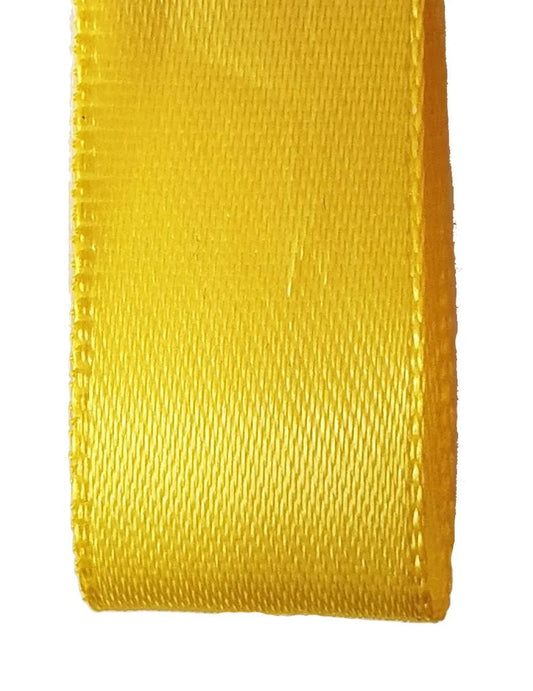 Premium lint satijn - Geel - Cupcakedozen.nl