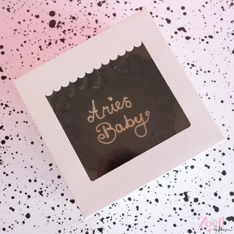 Taartdoos 25x25x15 - luifel (10 st) - Cupcakedozen.nl