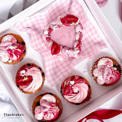 Vetvrij papier - roze ruiten (100 st) - Cupcakedozen.nl