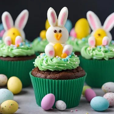 Groene baking cups (360 st.) - Cupcakedozen.nl