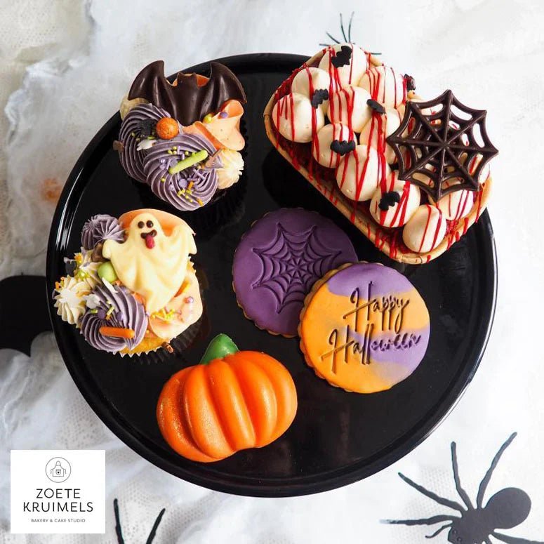 Koekstempel - Spinnenweb - Cupcakedozen.nl