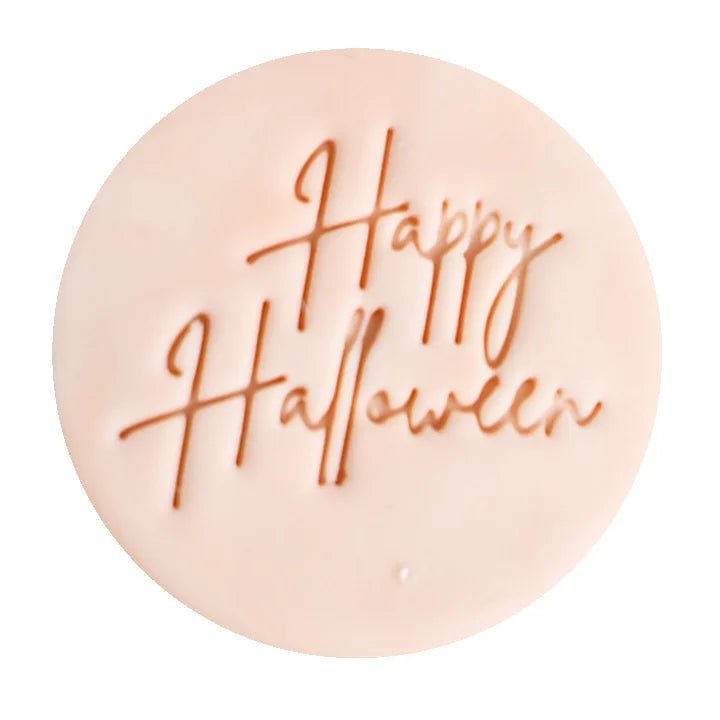 Koekstempel - Happy Halloween - Cupcakedozen.nl