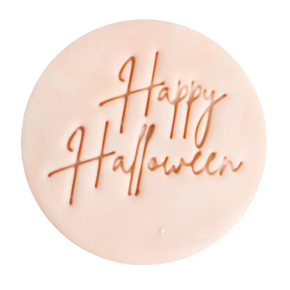 Koekstempel - Happy Halloween - Cupcakedozen.nl