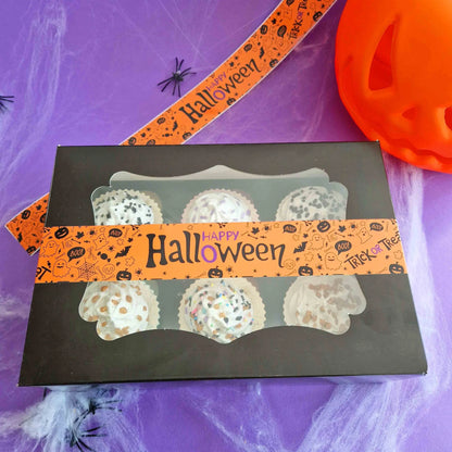 Wikkel sticker - Halloween (25 st) - Cupcakedozen.nl