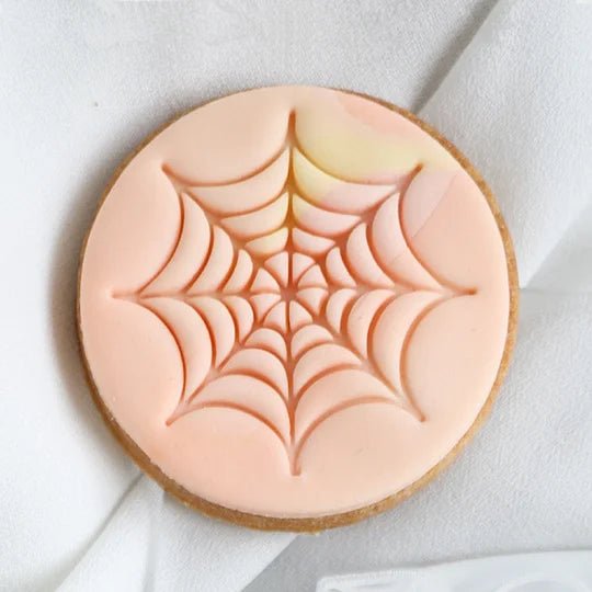 Koekstempel - Spinnenweb - Cupcakedozen.nl