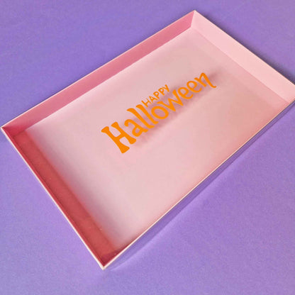 Sweetbox sticker - "Happy Halloween" (5 st) - Cupcakedozen.nl