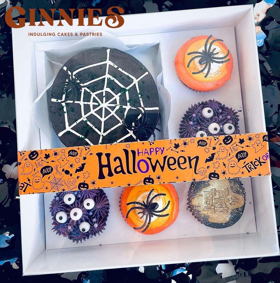 Wikkel sticker - Halloween (25 st) - Cupcakedozen.nl