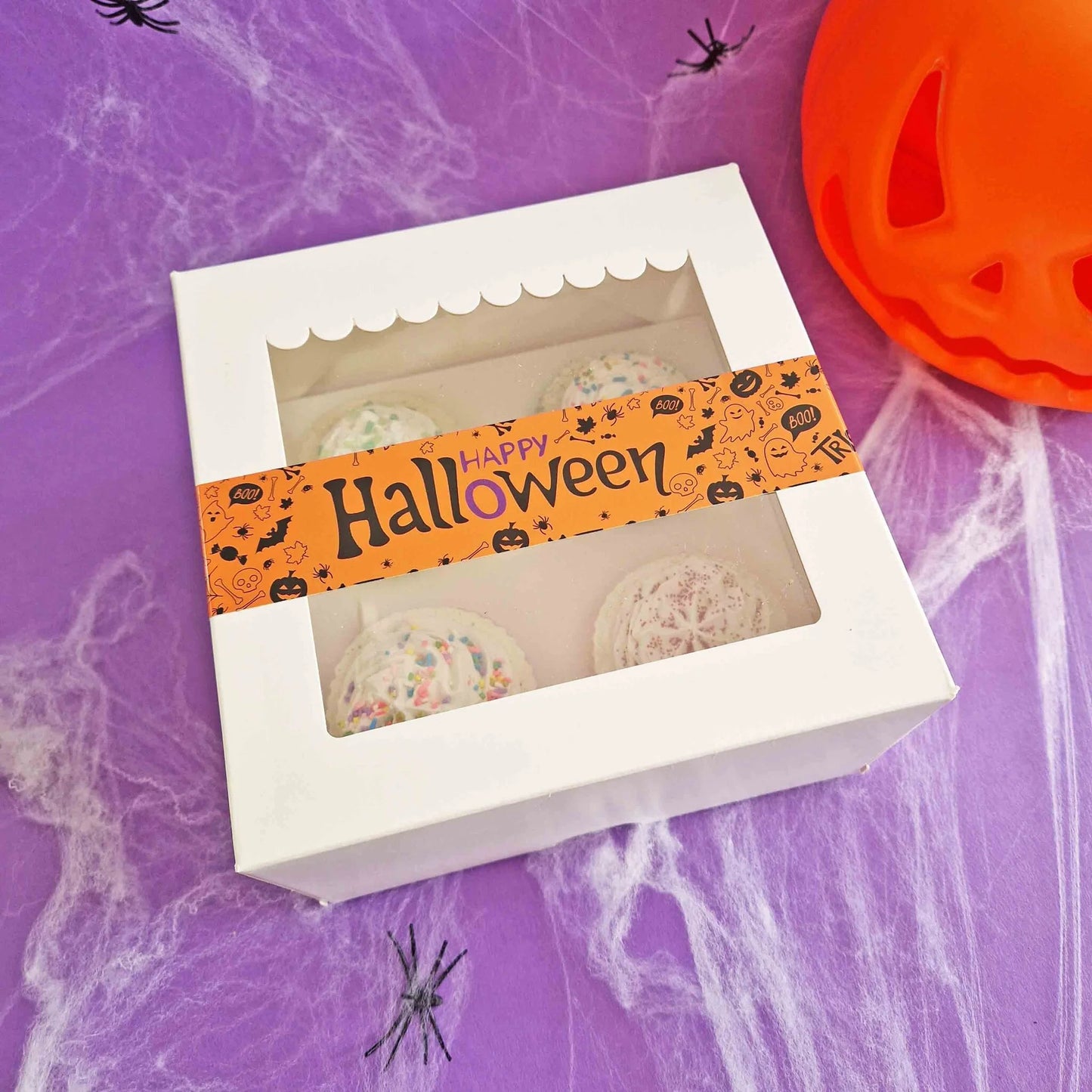 Wikkel sticker - Halloween (25 st) - Cupcakedozen.nl