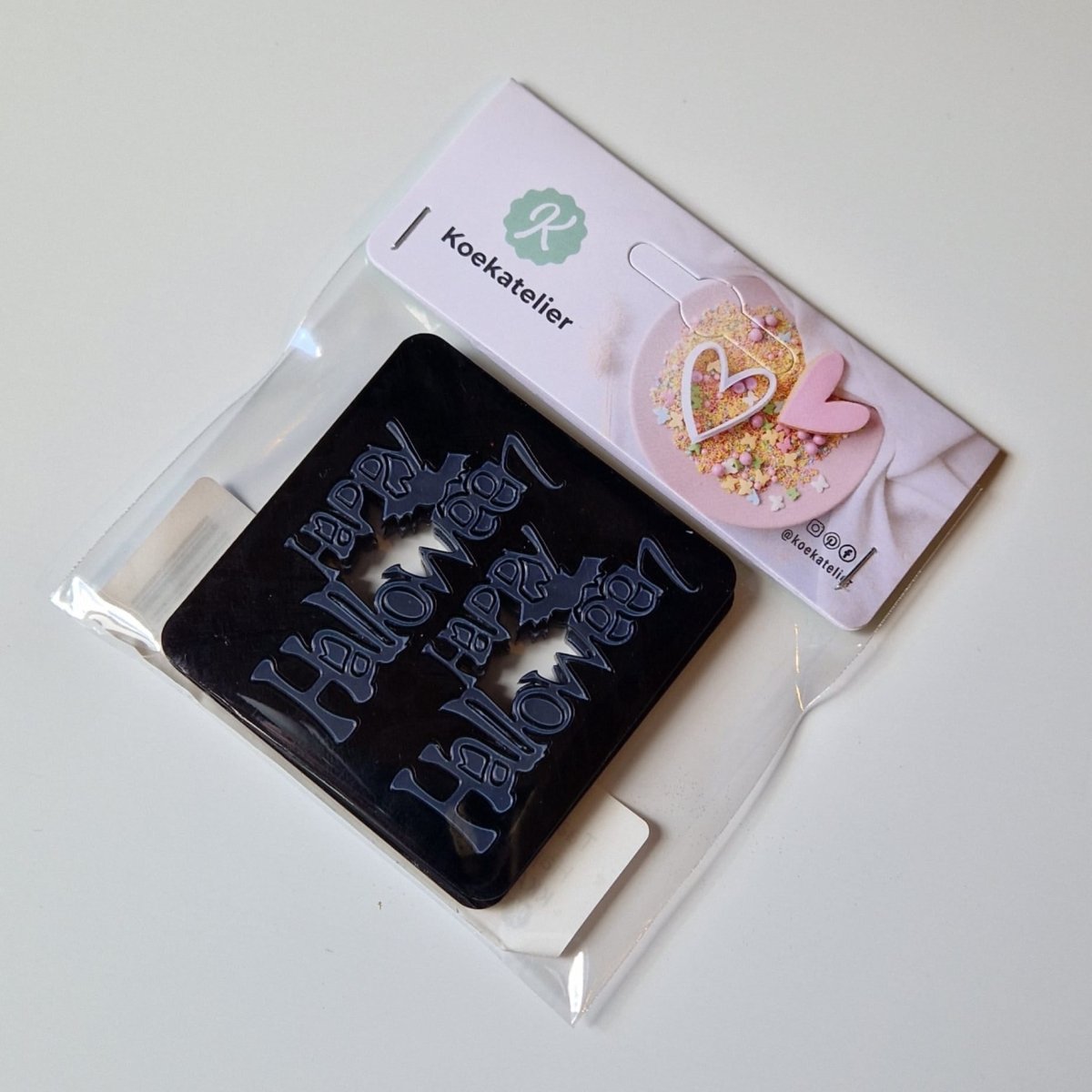 Bento topper - Happy Halloween (4 st) - Cupcakedozen.nl