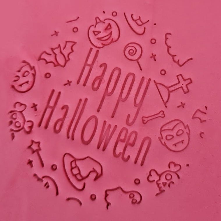Koekstempel - Halloween + patroon - Cupcakedozen.nl