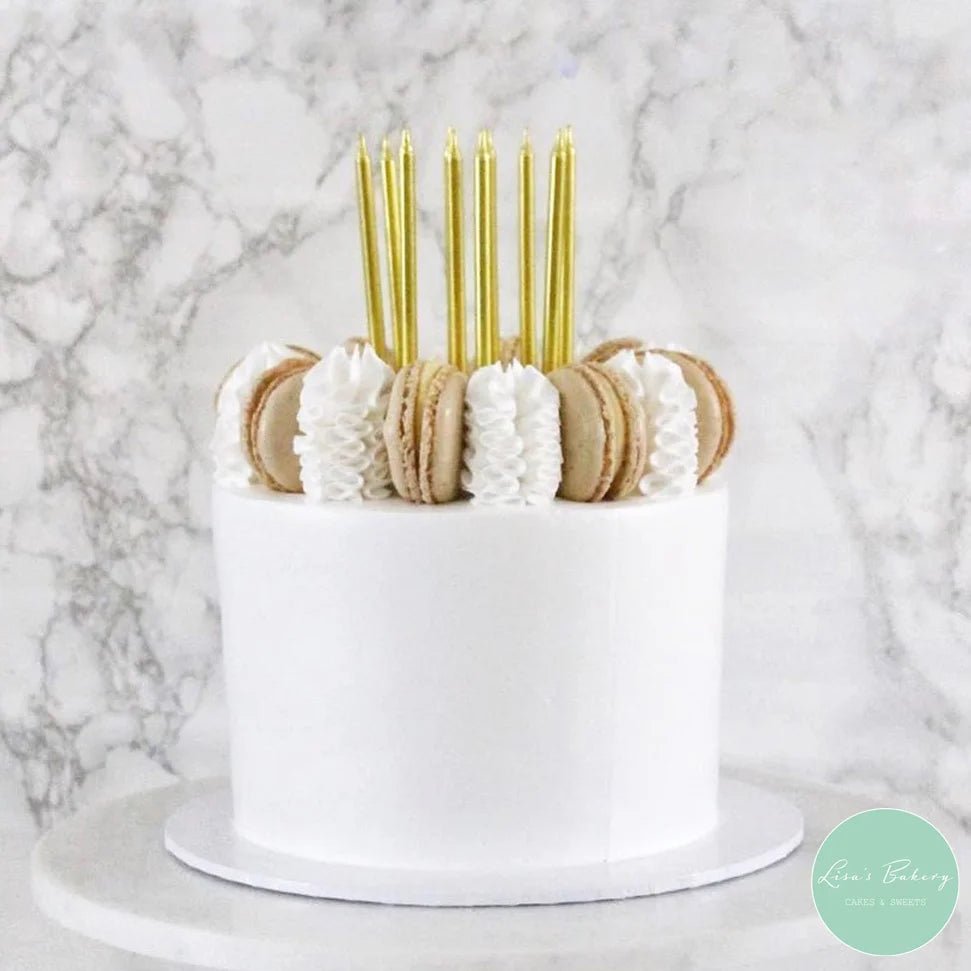 MDF cakeboards Ø23cm - wit glans (10 st) - Cupcakedozen.nl