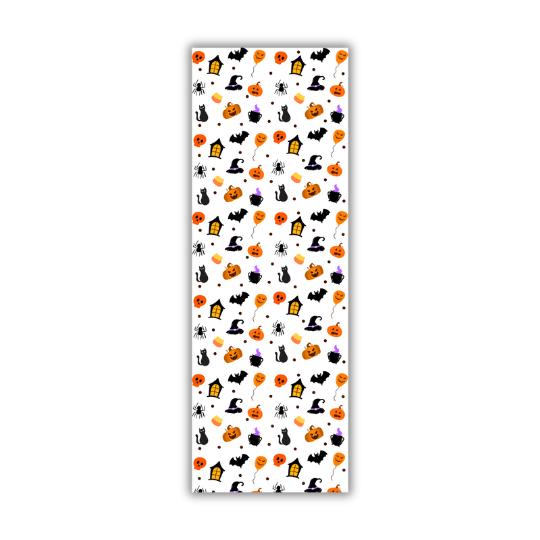 Koekkaart Halloween - 7x21cm (25 st) - Cupcakedozen.nl