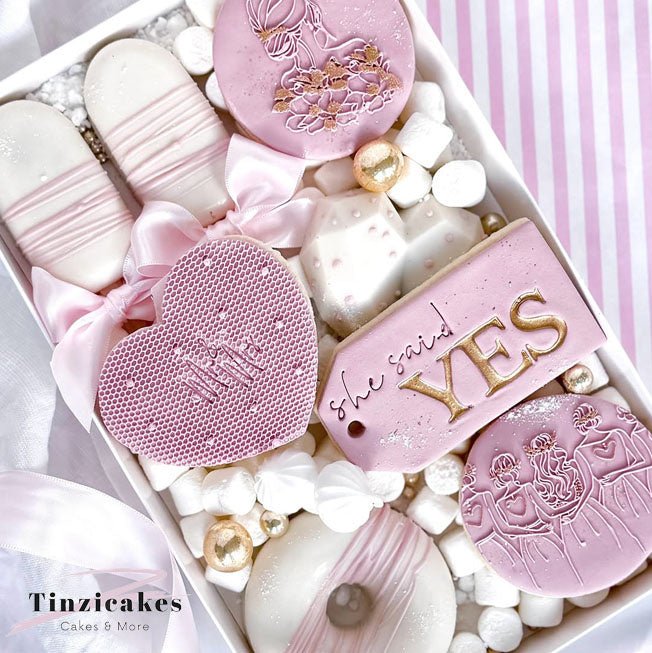 Witte (brievenbus)doos voor koekjes (10 st) - Cupcakedozen.nl