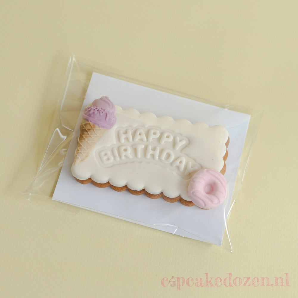Koekzakjes met kartonnen bodem (100 st.) - Cupcakedozen.nl