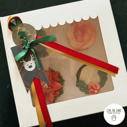 Label Kerst - ruit (50 st.) - Cupcakedozen.nl