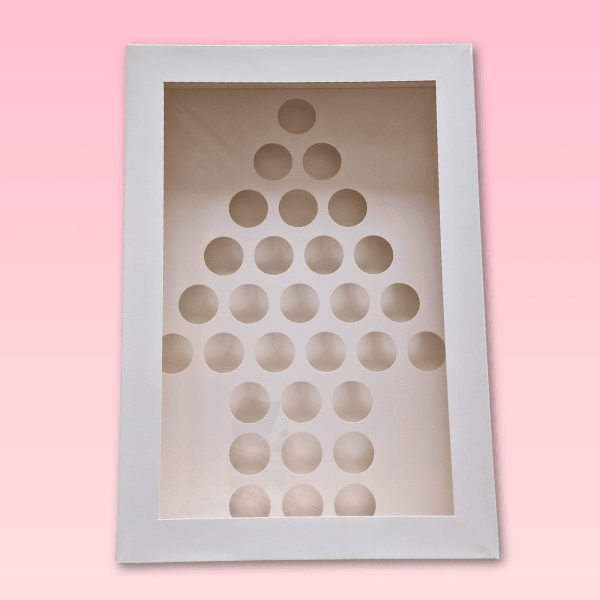 doos voor minicupcakes kerst