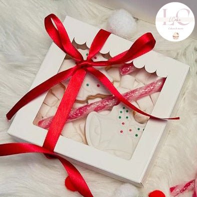 Wit koekdoosje - luifel (10 st) - Cupcakedozen.nl