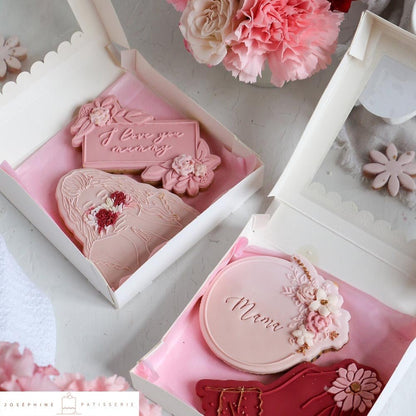 Wit koekdoosje - luifel (10 st) - Cupcakedozen.nl