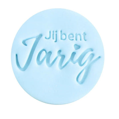 Koekstempel - Jij bent Jarig - Cupcakedozen.nl