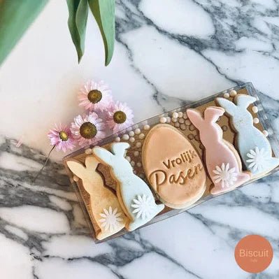 Transparante doos rechthoek laag (100 st.) - Cupcakedozen.nl