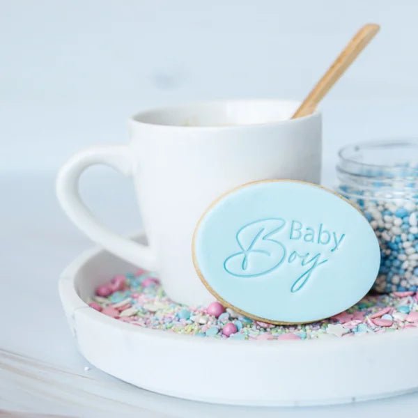 Koekstempel - Baby Boy - Cupcakedozen.nl