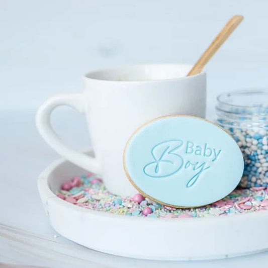 Koekstempel - Baby Boy - Cupcakedozen.nl