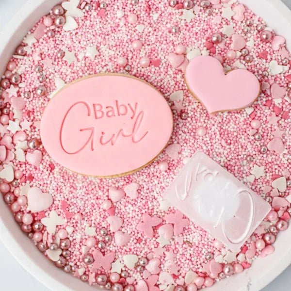 Koekstempel - Baby Girl - Cupcakedozen.nl