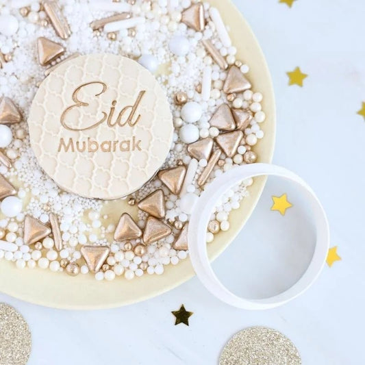 Koekstempel - Eid Mubarak - Cupcakedozen.nl