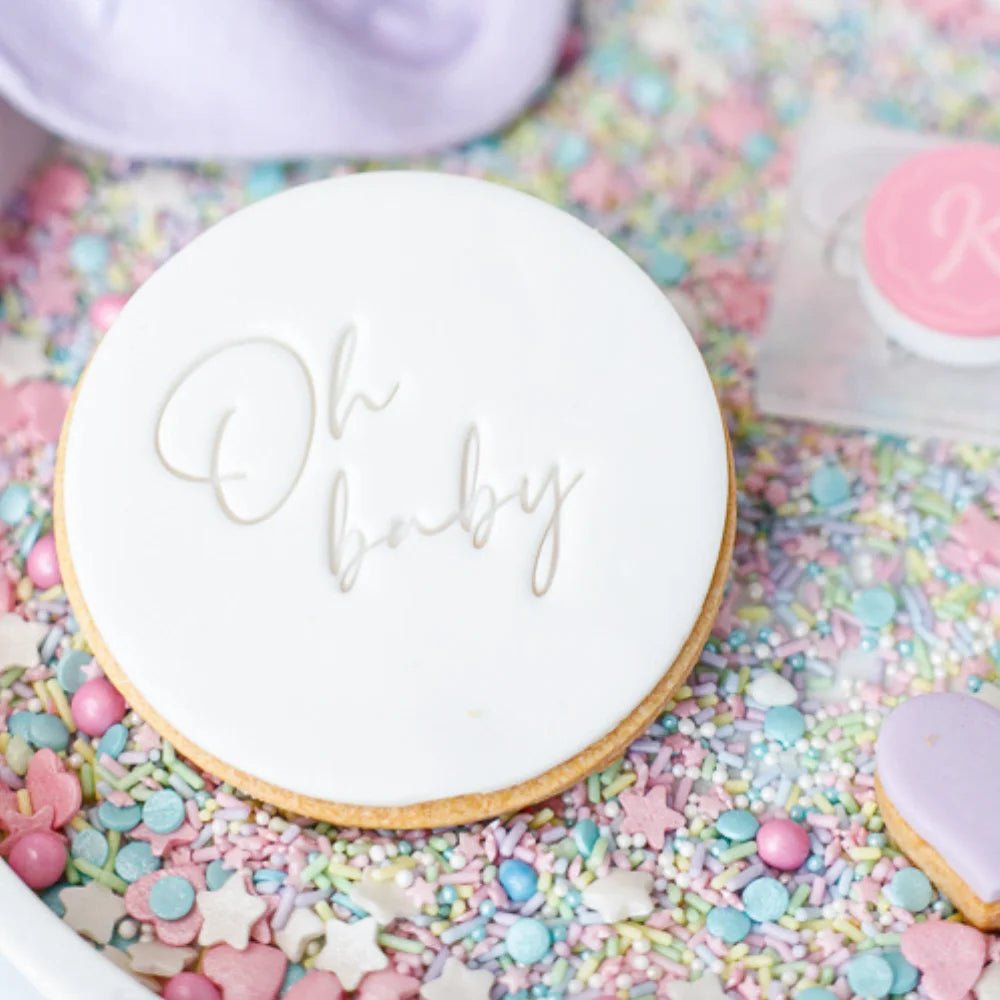 Koekstempel - Oh baby - Cupcakedozen.nl
