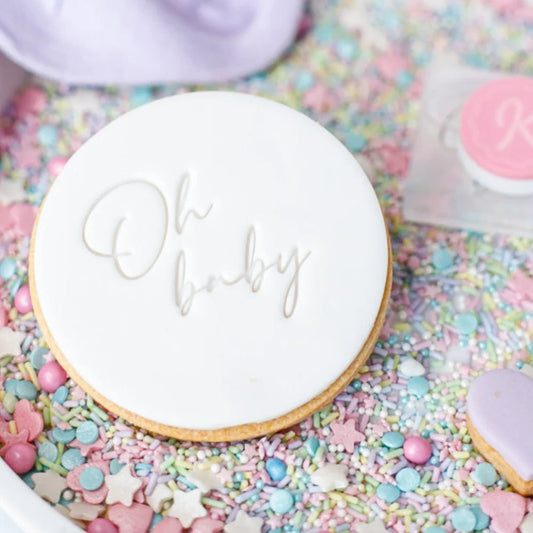 Koekstempel - Oh baby - Cupcakedozen.nl