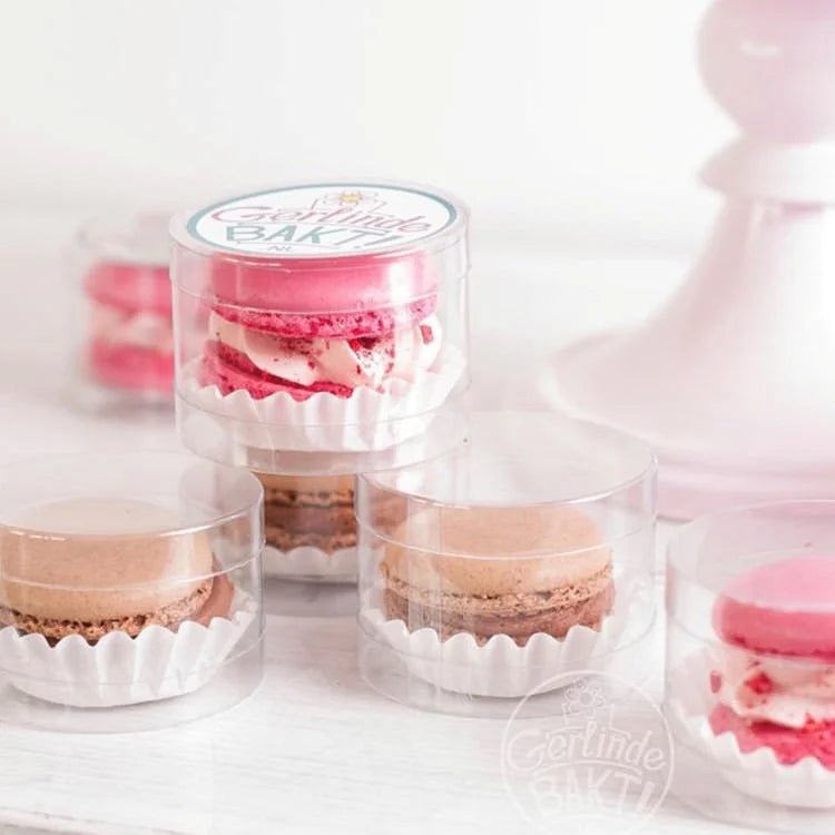 Koker voor 1 macaron (100 st.) - Cupcakedozen.nl
