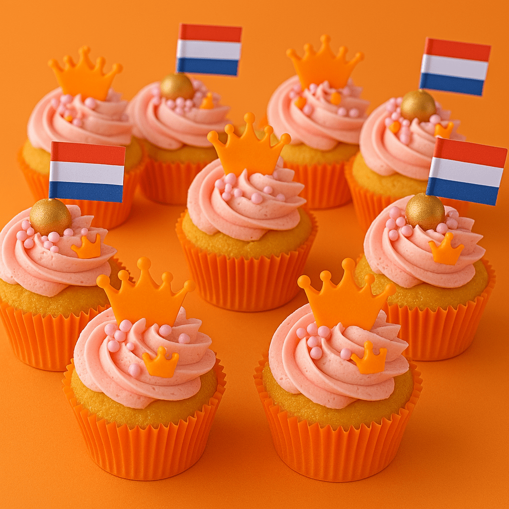 Oranje baking cups (360 st.) - Cupcakedozen.nl