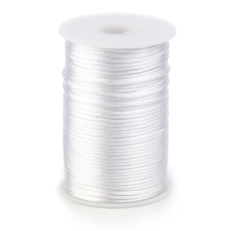 Premium koord satijn (div. kleuren) - Cupcakedozen.nl