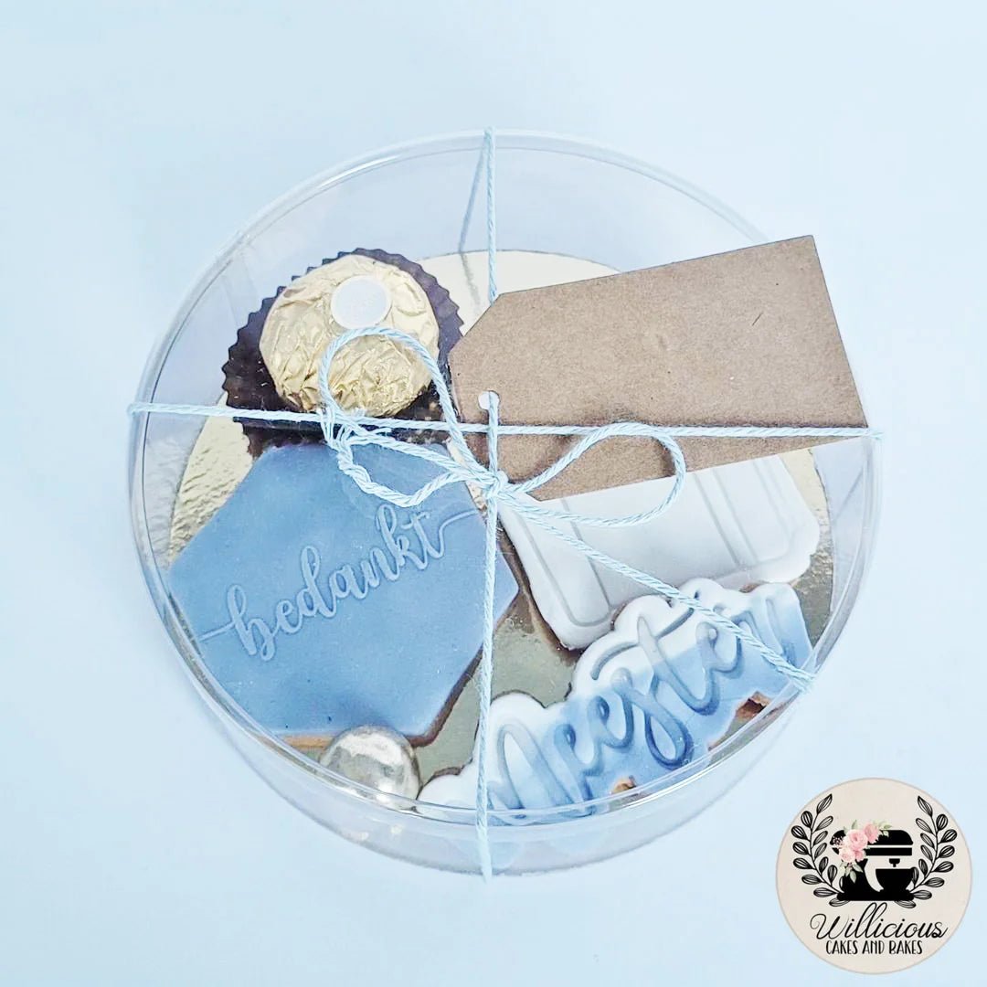 Labels - div. kleuren - 63x38 mm (50 st.) - Cupcakedozen.nl