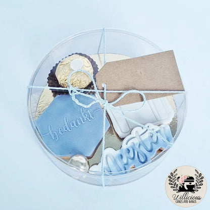 Labels - div. kleuren - 63x38 mm (50 st.) - Cupcakedozen.nl