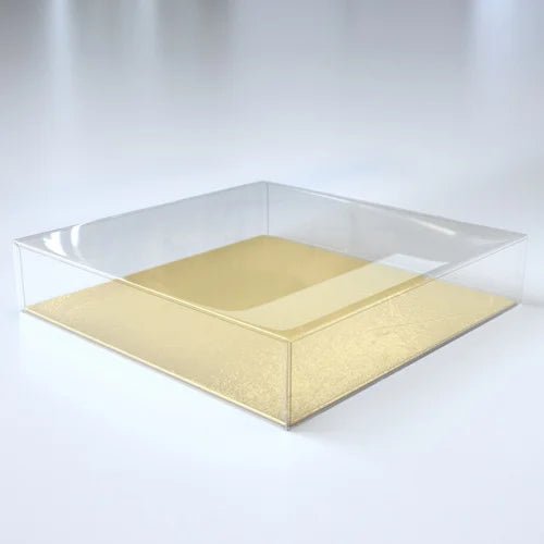 Transparante sweets box - 15x15x3 (50 st.) - Cupcakedozen.nl