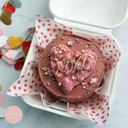 Vetvrij papier - rode hartjes (100 st) - Cupcakedozen.nl
