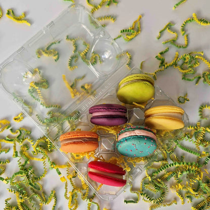 Transparant eierdoosje voor 6 sweets (20 st) - Cupcakedozen.nl