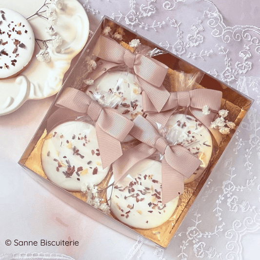 Sweet box goud - 15x15x3 (25 st) - Cupcakedozen.nl