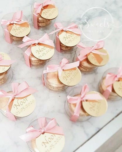 Koker voor 1 macaron (100 st.) - Cupcakedozen.nl