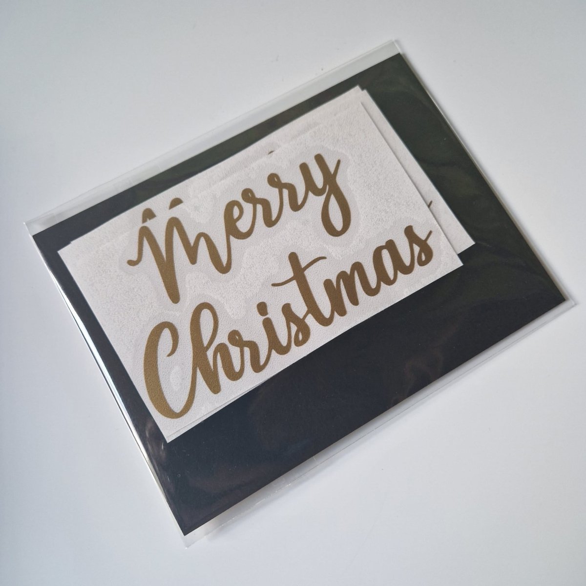 Sweetbox sticker - "Merry Christmas" (5 st) - Cupcakedozen.nl