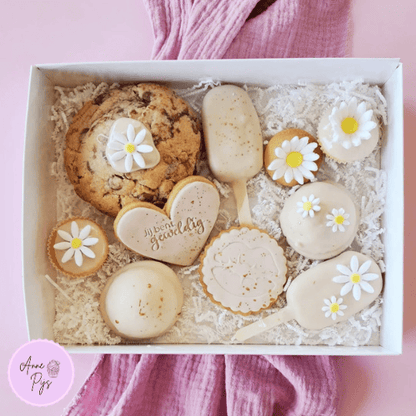 Witte sweet box met transparant deksel (10 st) - Cupcakedozen.nl