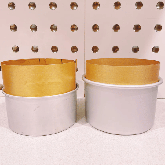 Herbruikbaar bakpapier voor ronde taartvormen - Cupcakedozen.nl