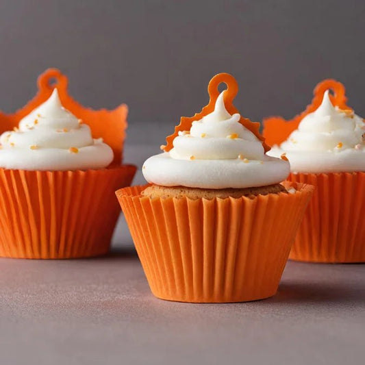 Oranje baking cups (360 st.) - Cupcakedozen.nl