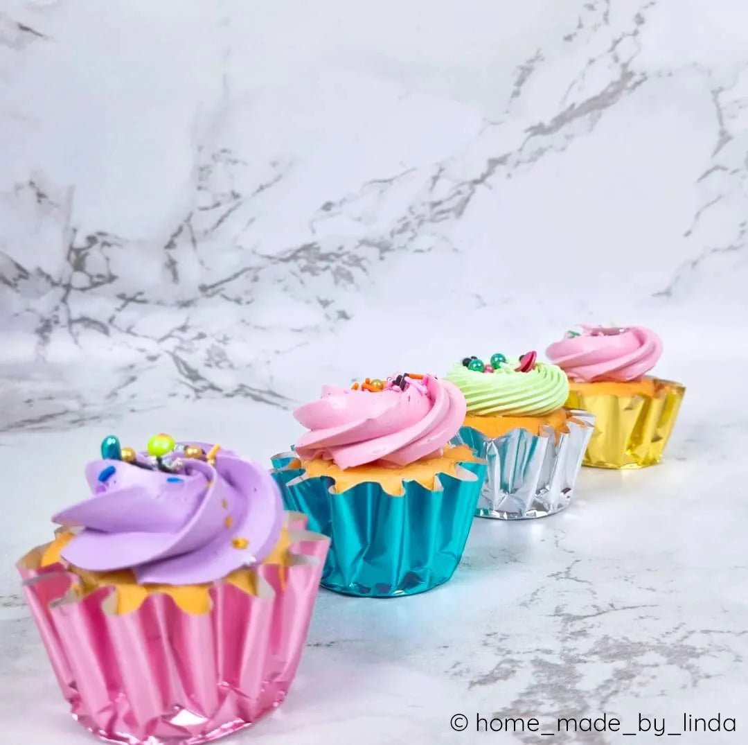 Geribbelde cupcake cups - Roze (96 stuks) - Cupcakedozen.nl