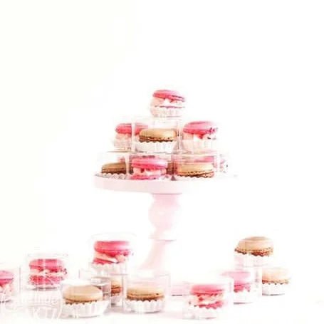 Koker voor 1 macaron (100 st.) - Cupcakedozen.nl