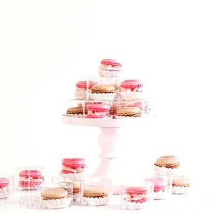 Koker voor 1 macaron (100 st.) - Cupcakedozen.nl