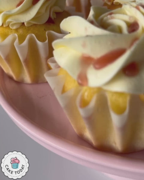 geribbelde cupcake cups