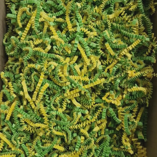 zigzag snippers groen geel