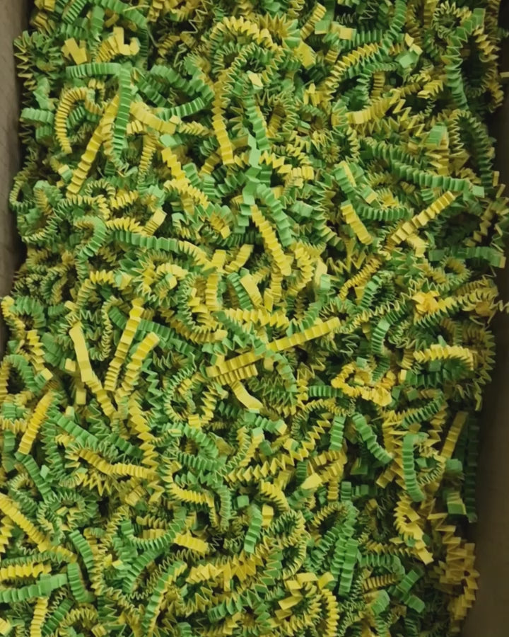 zigzag snippers groen geel
